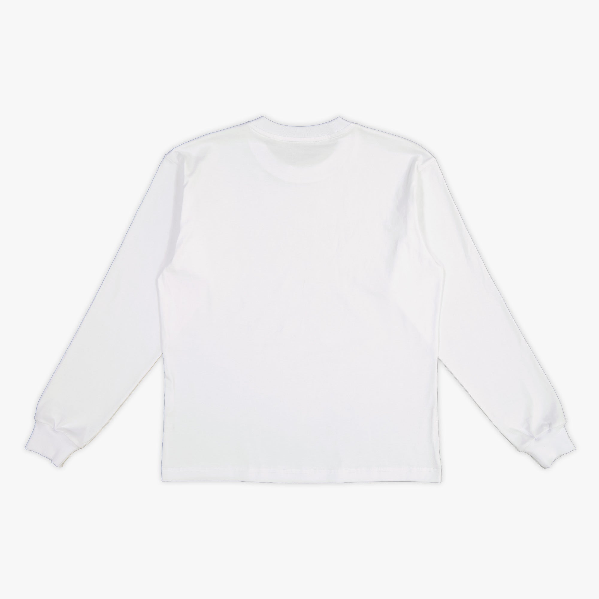 White Long Sleeve Tee – Premium Blanks